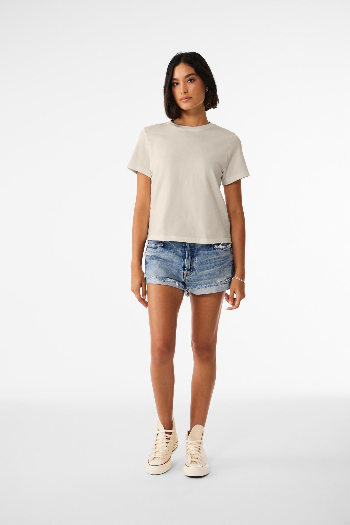 BELLA+CANVAS Women's 6-Ounce Heavyweight Tee