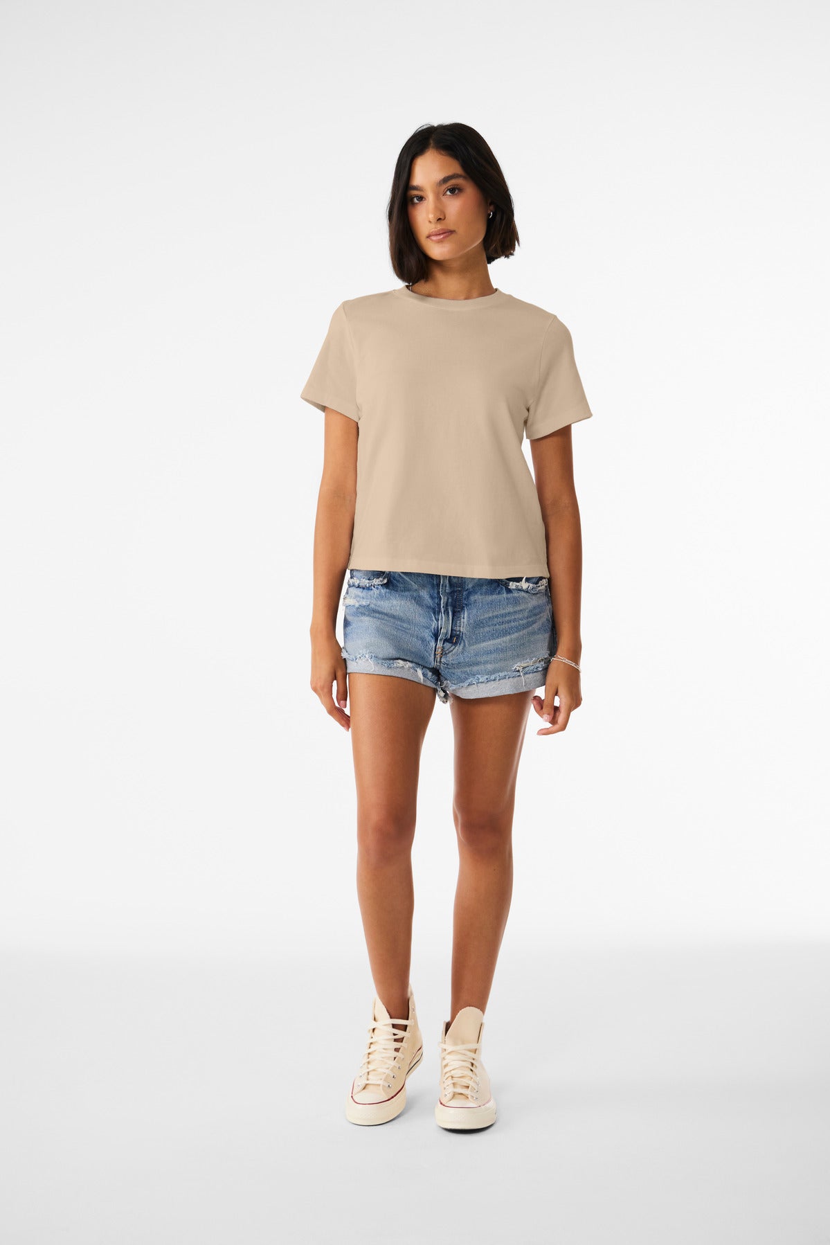 BELLA+CANVAS Women's 6-Ounce Heavyweight Tee