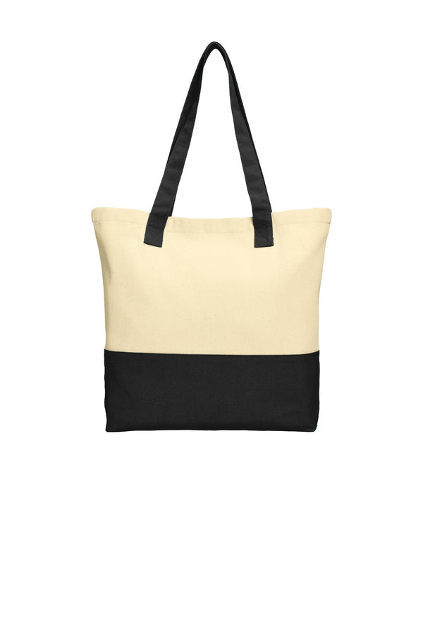 Port Authority Colorblock Cotton Tote