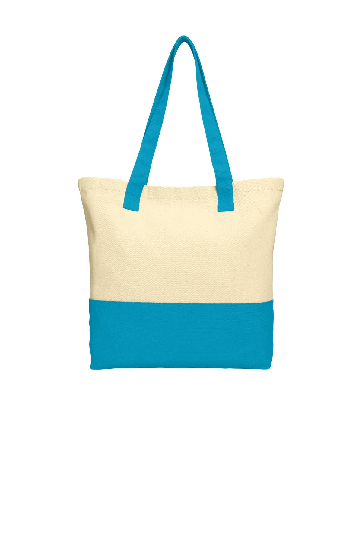 Port Authority Colorblock Cotton Tote