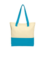 Port Authority Colorblock Cotton Tote