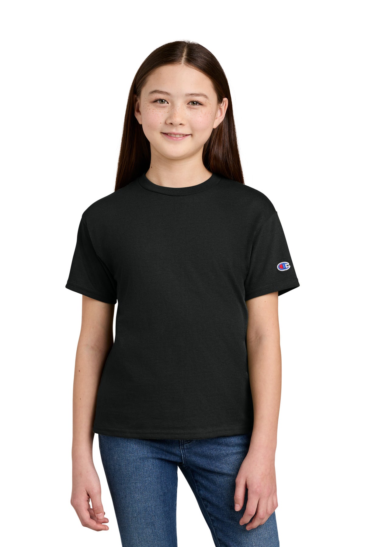 Champion Youth Jersey Short Sleeve Tee