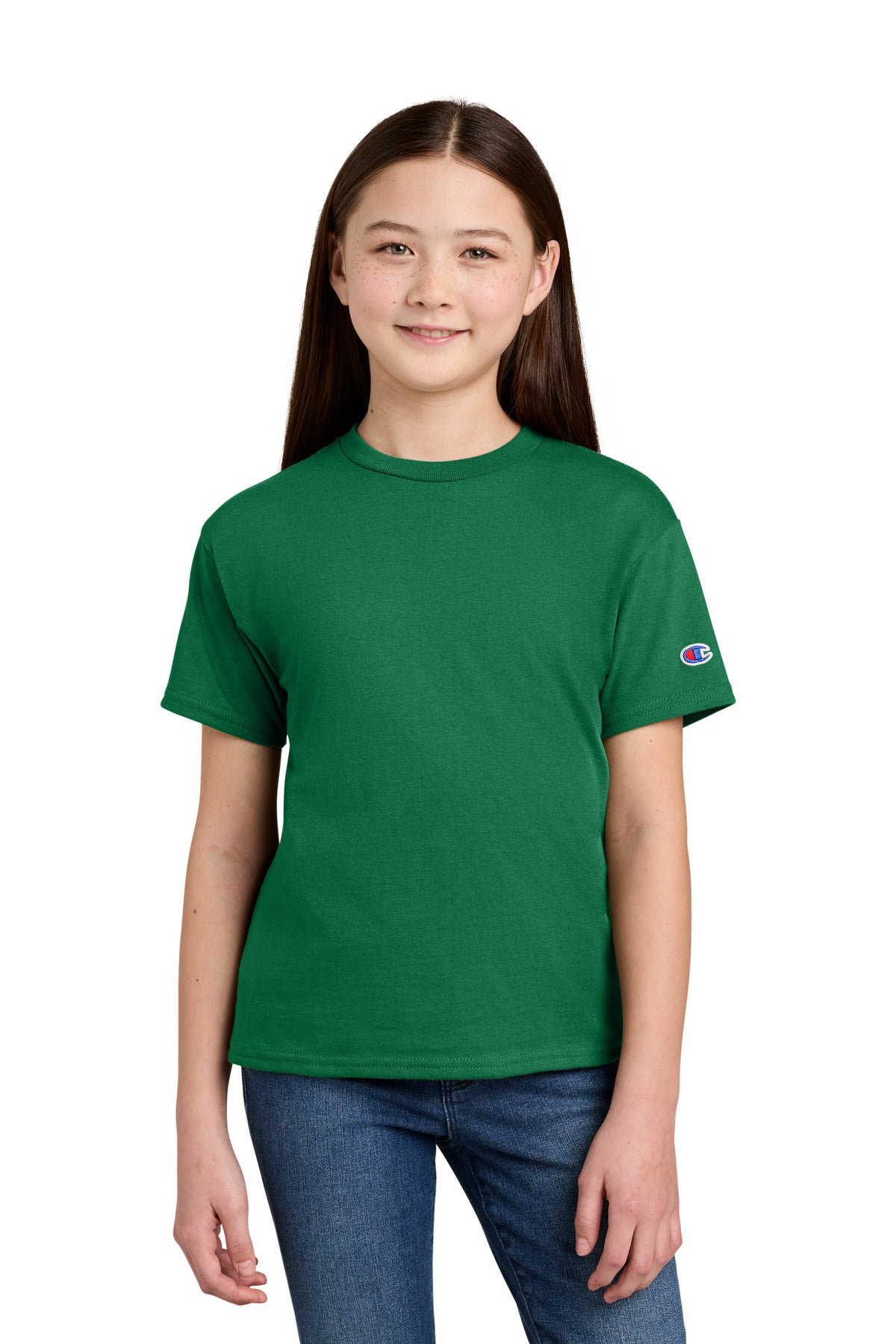 Champion Youth Jersey Short Sleeve Tee