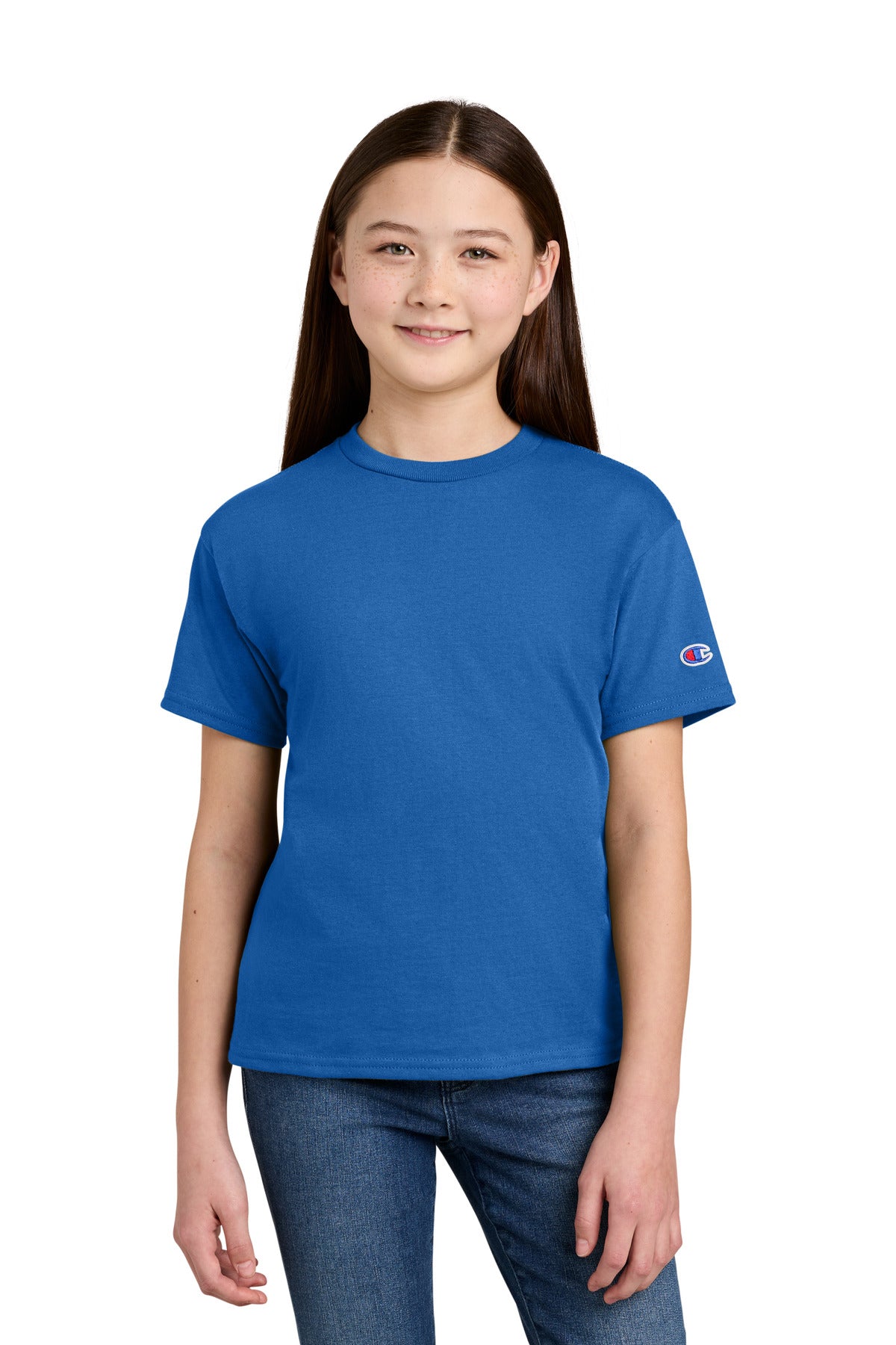 Champion Youth Jersey Short Sleeve Tee