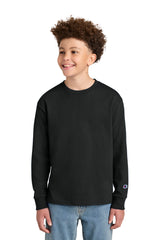 Champion Youth Jersey Long Sleeve Tee