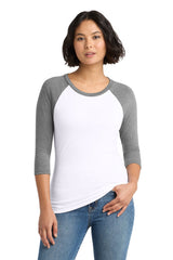 District Women's Perfect Tri 3/4-Sleeve Raglan