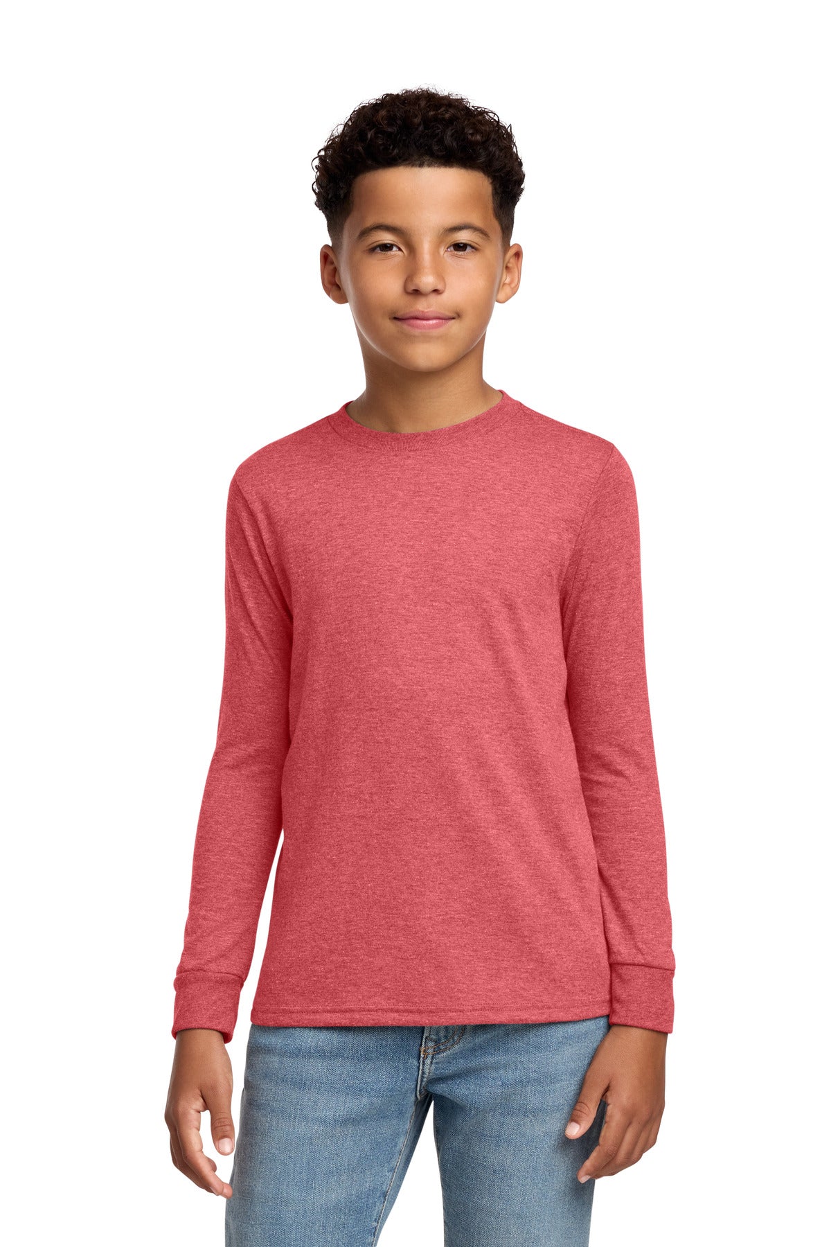 District Youth Perfect Tri Long Sleeve Tee