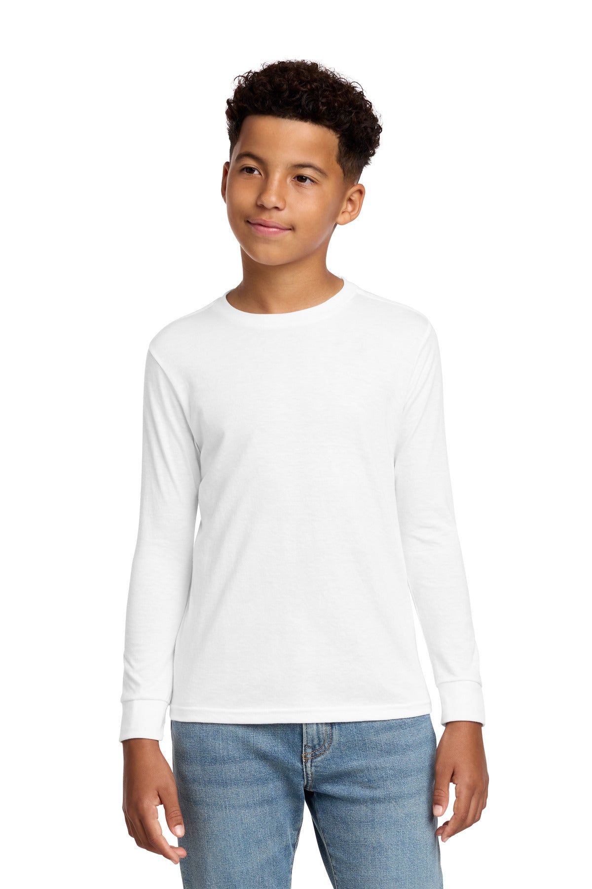 District Youth Perfect Tri Long Sleeve Tee