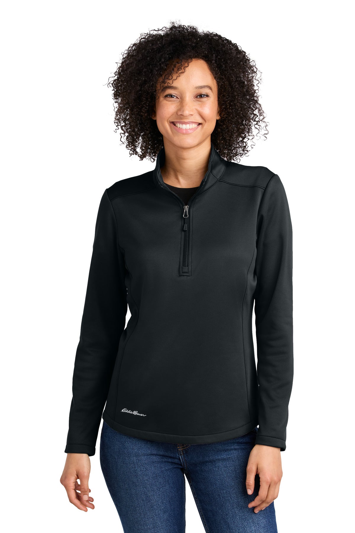 Eddie Bauer Women's Smooth Mid Layer Fleece 1/2-Zip