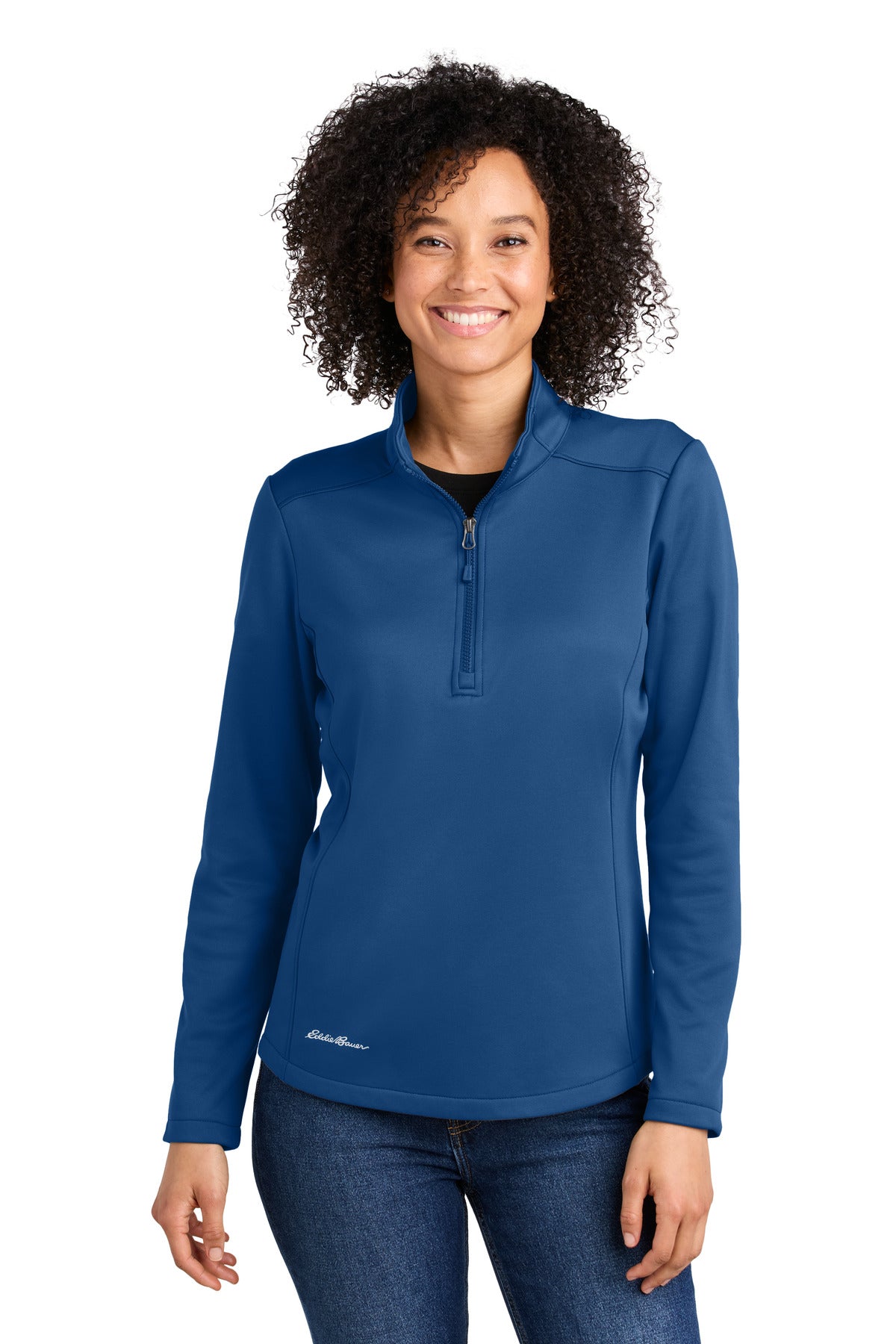 Eddie Bauer Women's Smooth Mid Layer Fleece 1/2-Zip