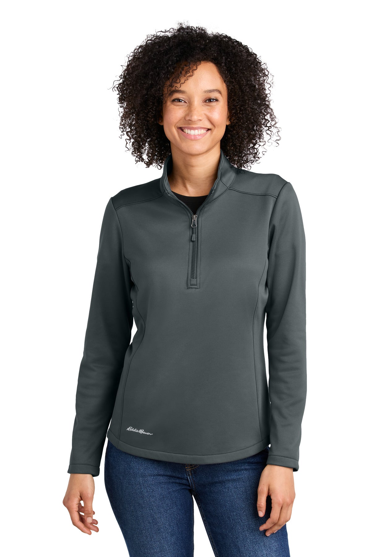 Eddie Bauer Women's Smooth Mid Layer Fleece 1/2-Zip