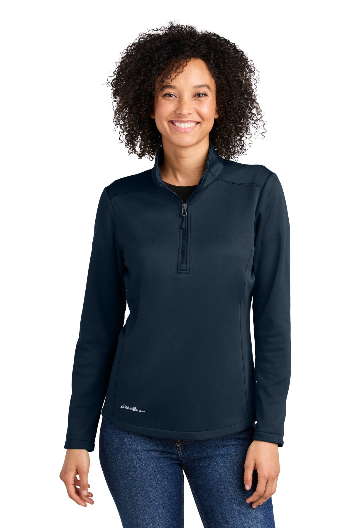 Eddie Bauer Women's Smooth Mid Layer Fleece 1/2-Zip
