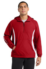Sport-Tek Colorblock Raglan Anorak