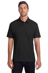 Port Authority C-FREE Cotton Blend Pique Pocket Polo