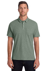 Port Authority C-FREE Cotton Blend Pique Pocket Polo