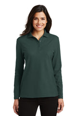 Port Authority Women's Silk Touch Long Sleeve Polo