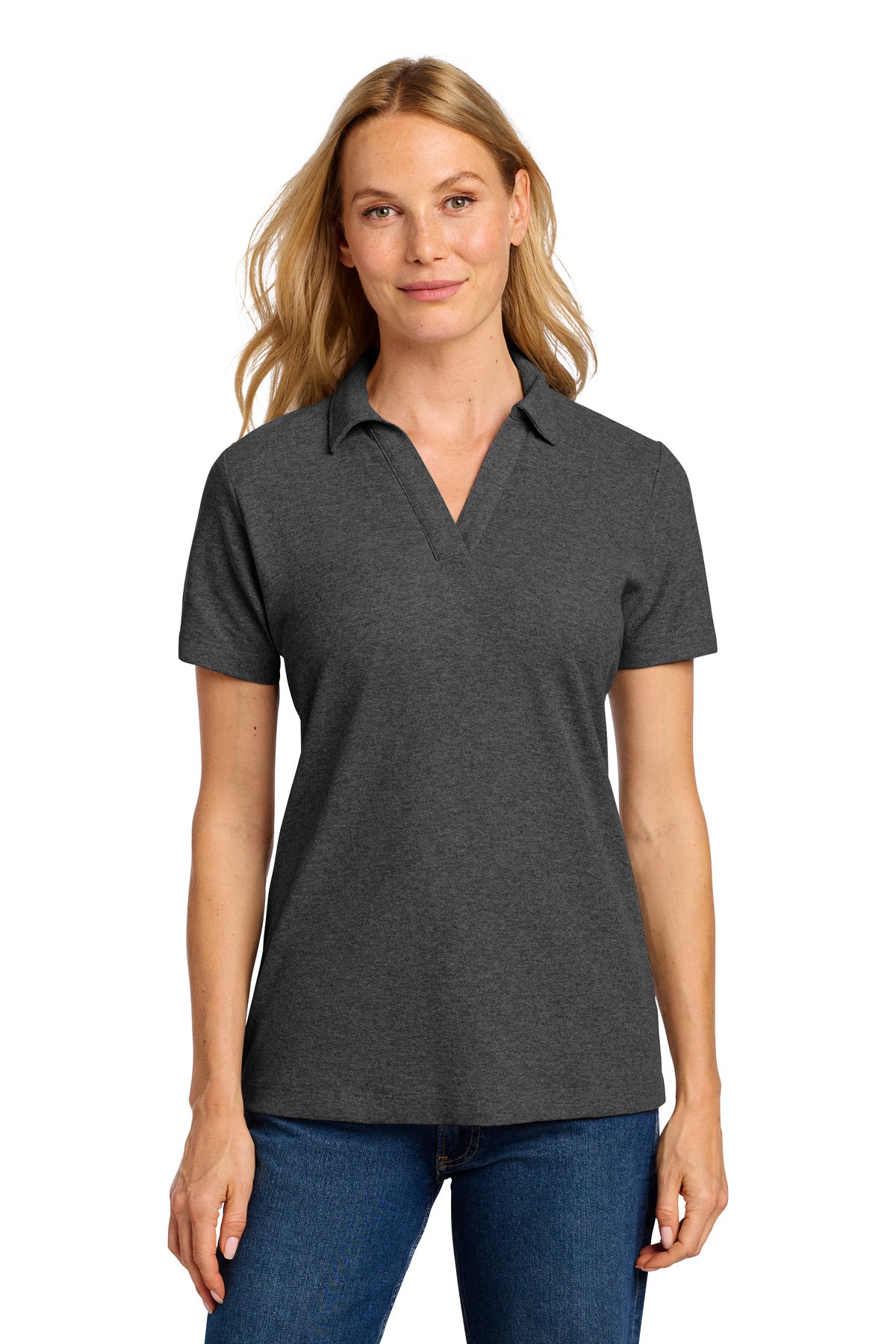 Port Authority Women's C-FREE Cotton Blend Pique Polo