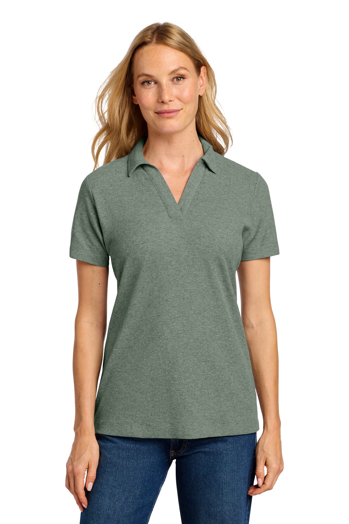 Port Authority Women's C-FREE Cotton Blend Pique Polo