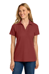 Port Authority Women's C-FREE Cotton Blend Pique Polo