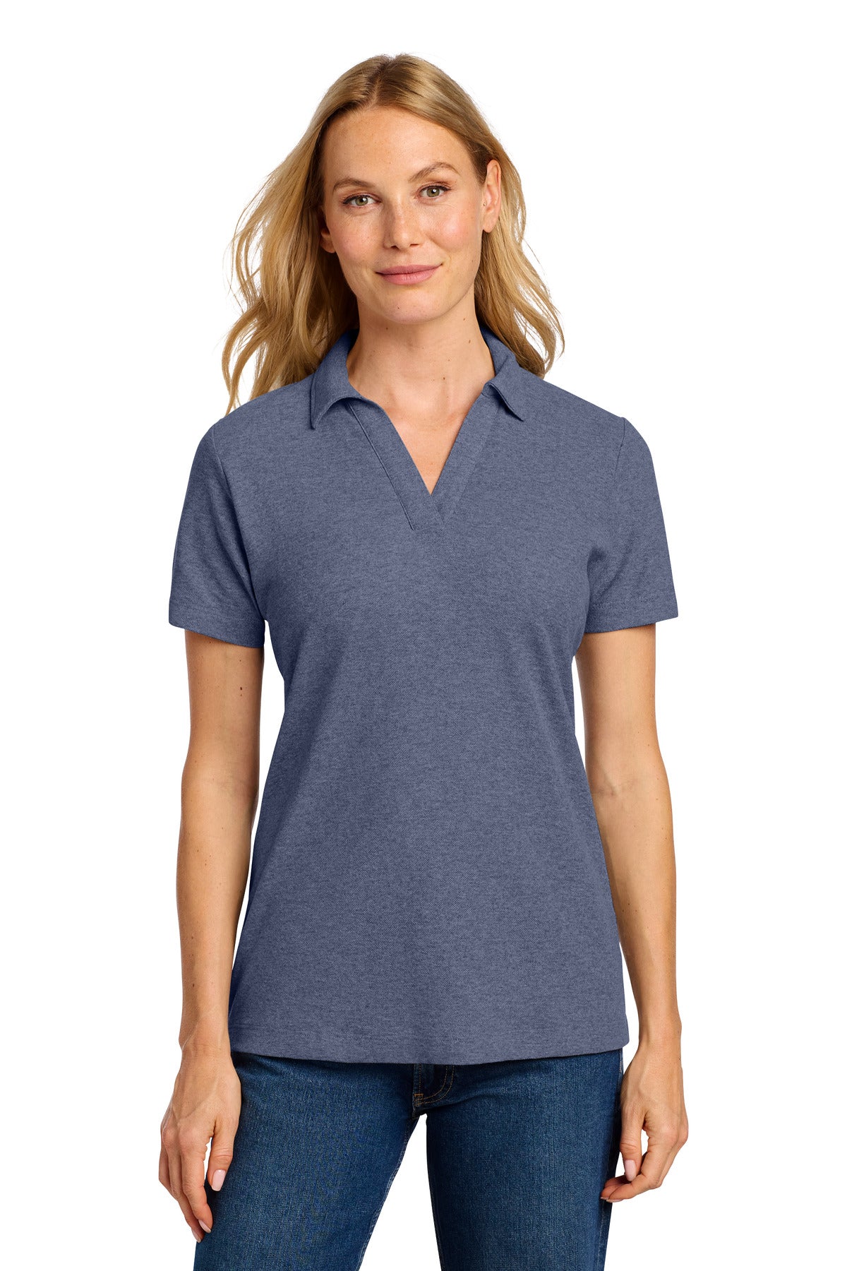 Port Authority Women's C-FREE Cotton Blend Pique Polo