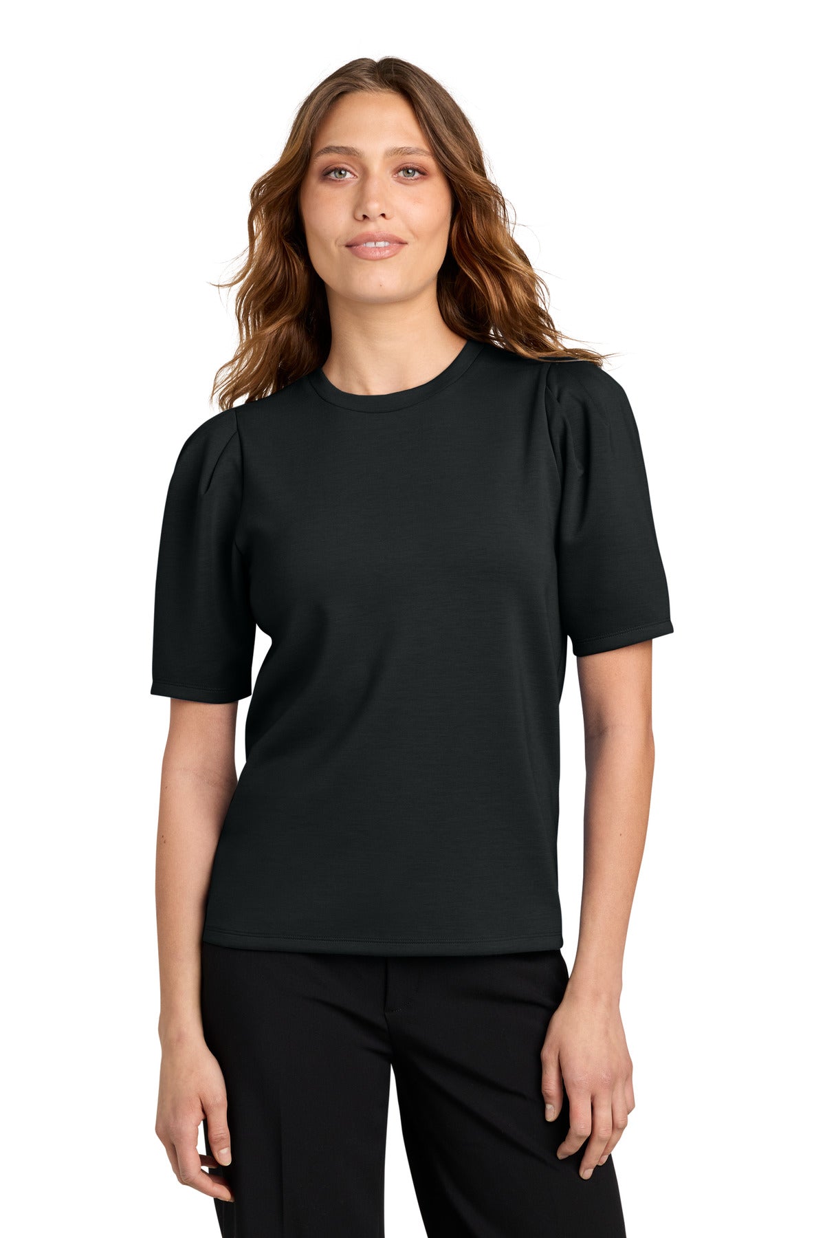 Mercer+Mettle Women's Short Sleeve Lite Spacer Top