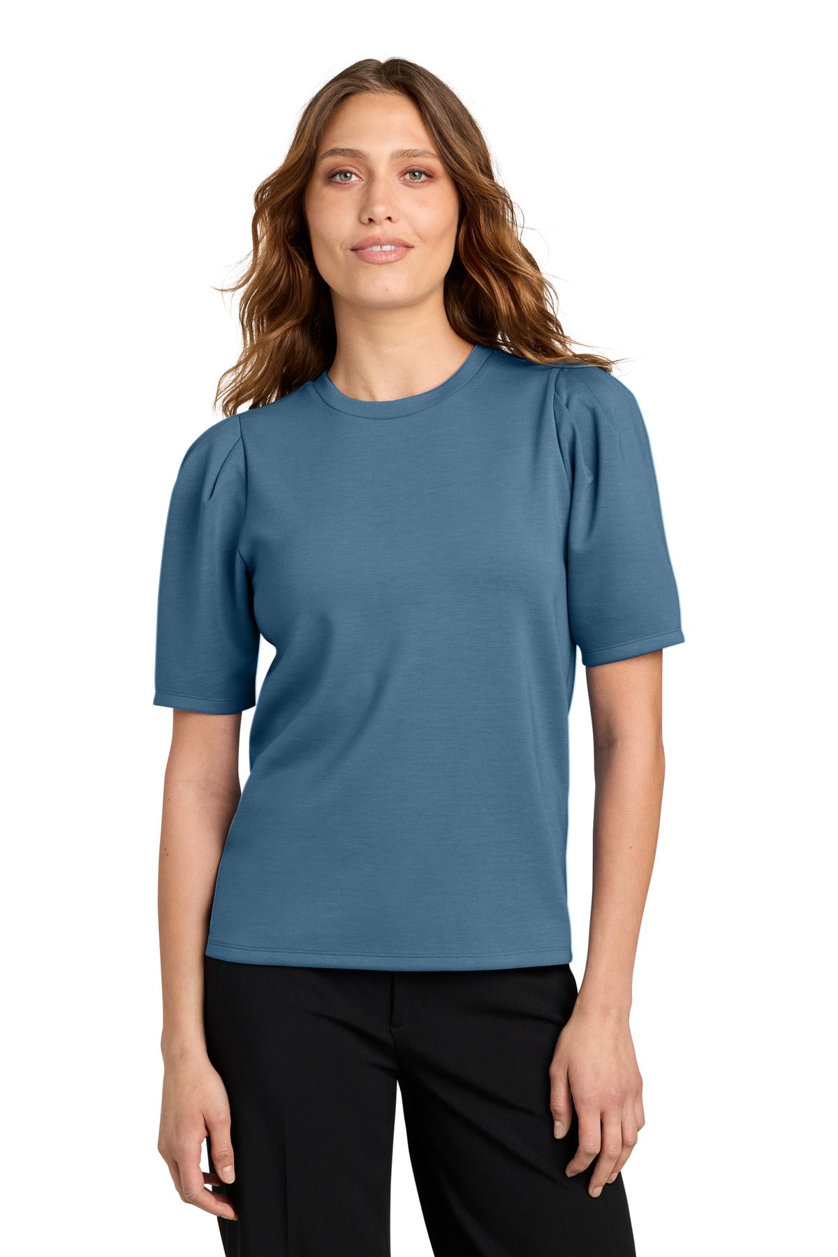 Mercer+Mettle Women's Short Sleeve Lite Spacer Top