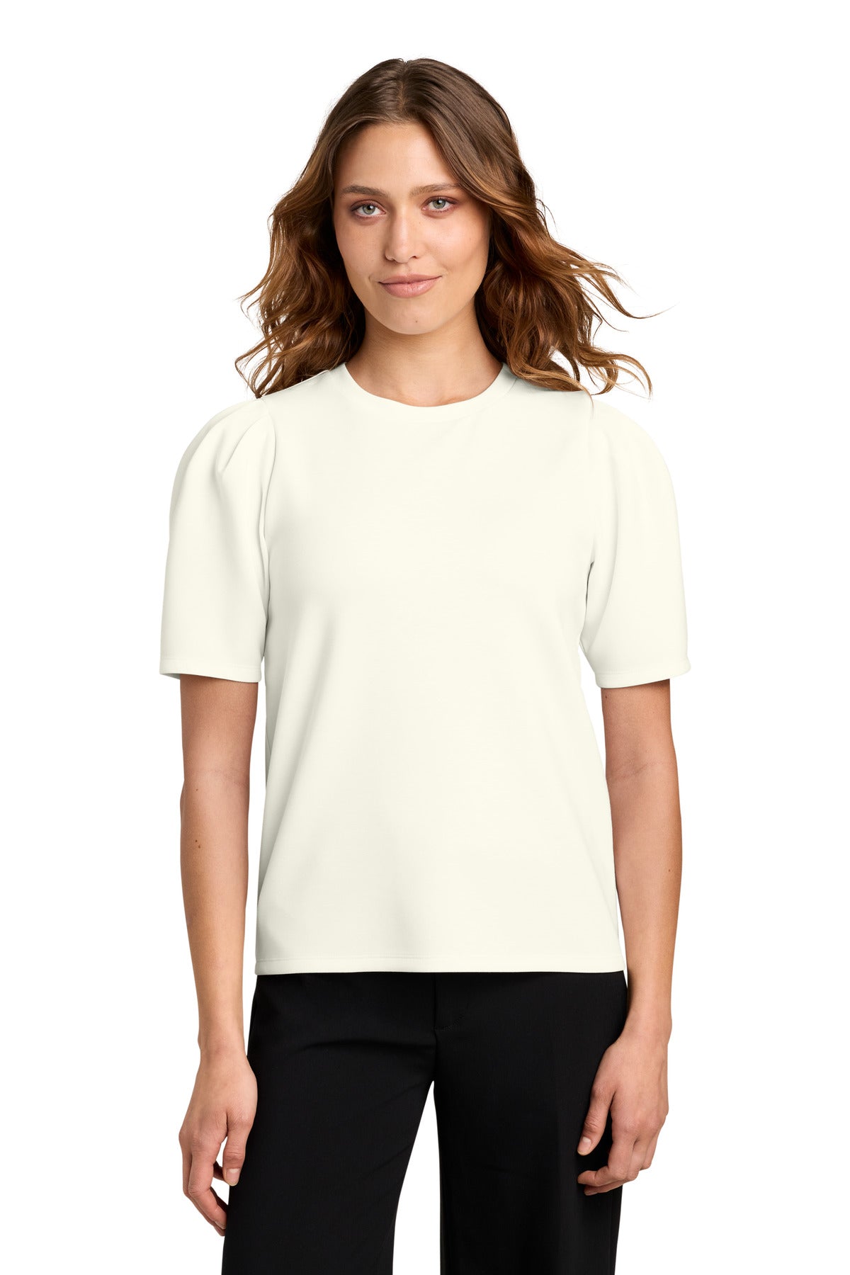 Mercer+Mettle Women's Short Sleeve Lite Spacer Top