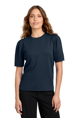 Mercer+Mettle Women's Short Sleeve Lite Spacer Top
