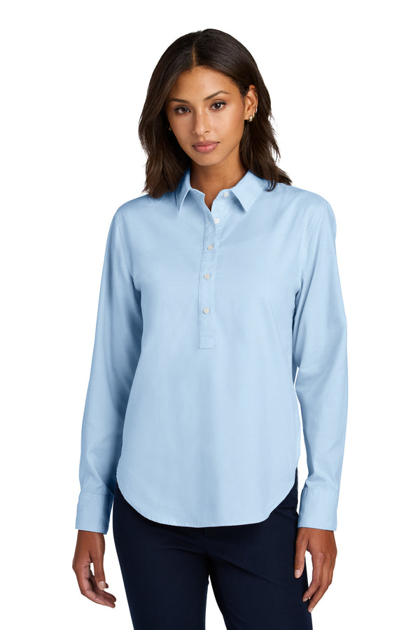 Mercer+Mettle Women's Long Sleeve Modern Oxford Shirt