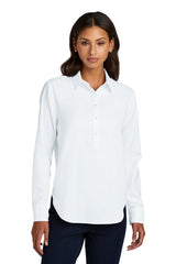 Mercer+Mettle Women's Long Sleeve Modern Oxford Shirt