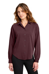 Mercer+Mettle Women's Long Sleeve Buttery Soft Blouse