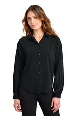 Mercer+Mettle Women's Long Sleeve Buttery Soft Blouse