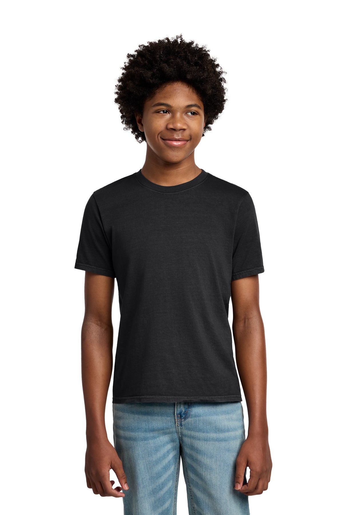 Port & Co Youth Beach Wash Garment-Dyed Tee