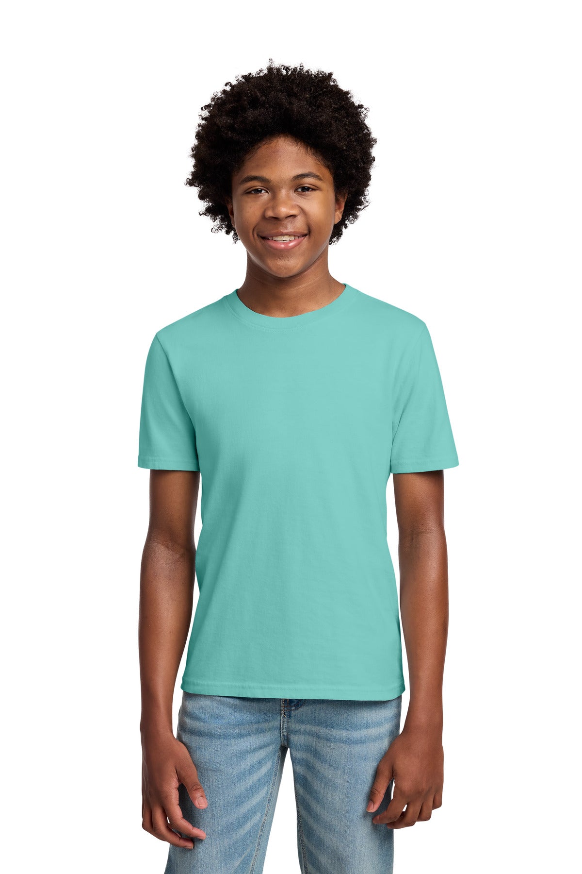 Port & Co Youth Beach Wash Garment-Dyed Tee