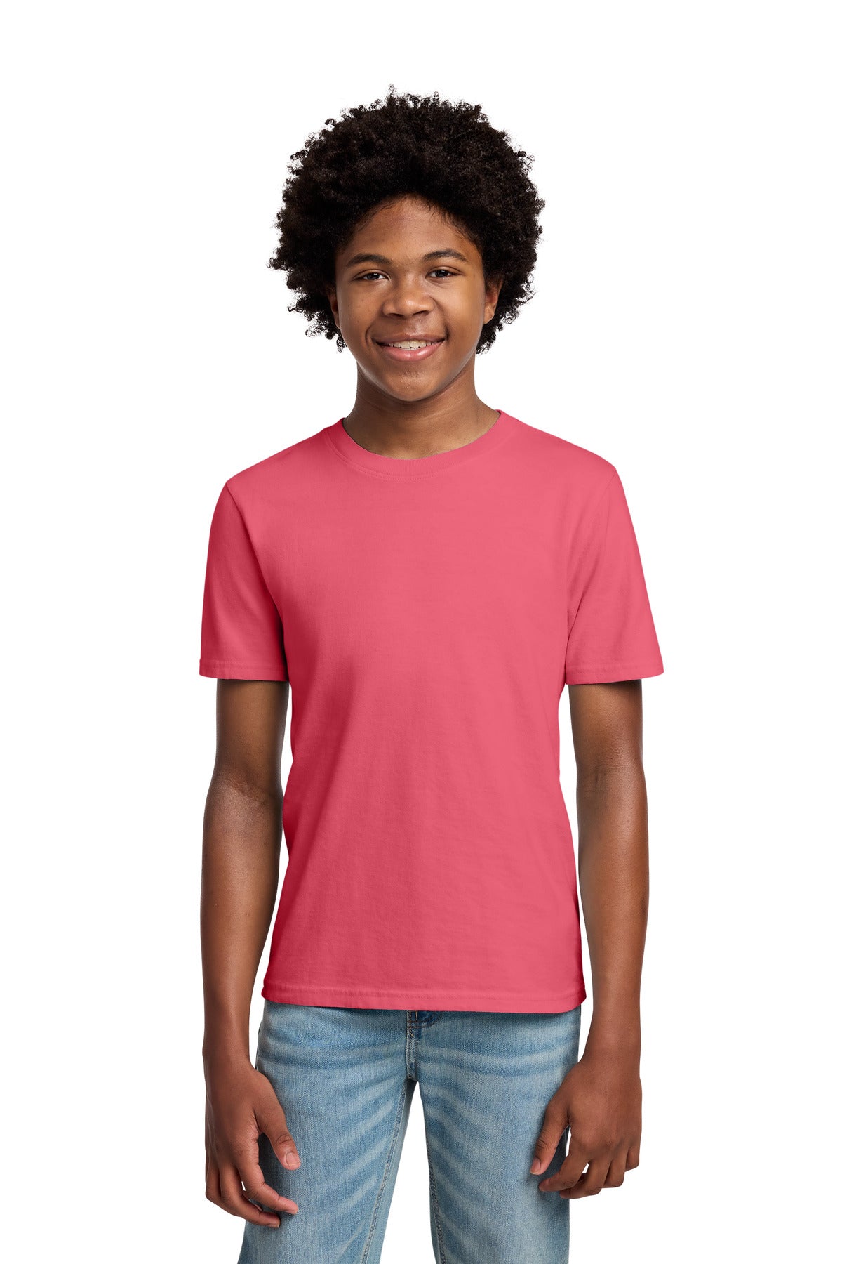 Port & Co Youth Beach Wash Garment-Dyed Tee