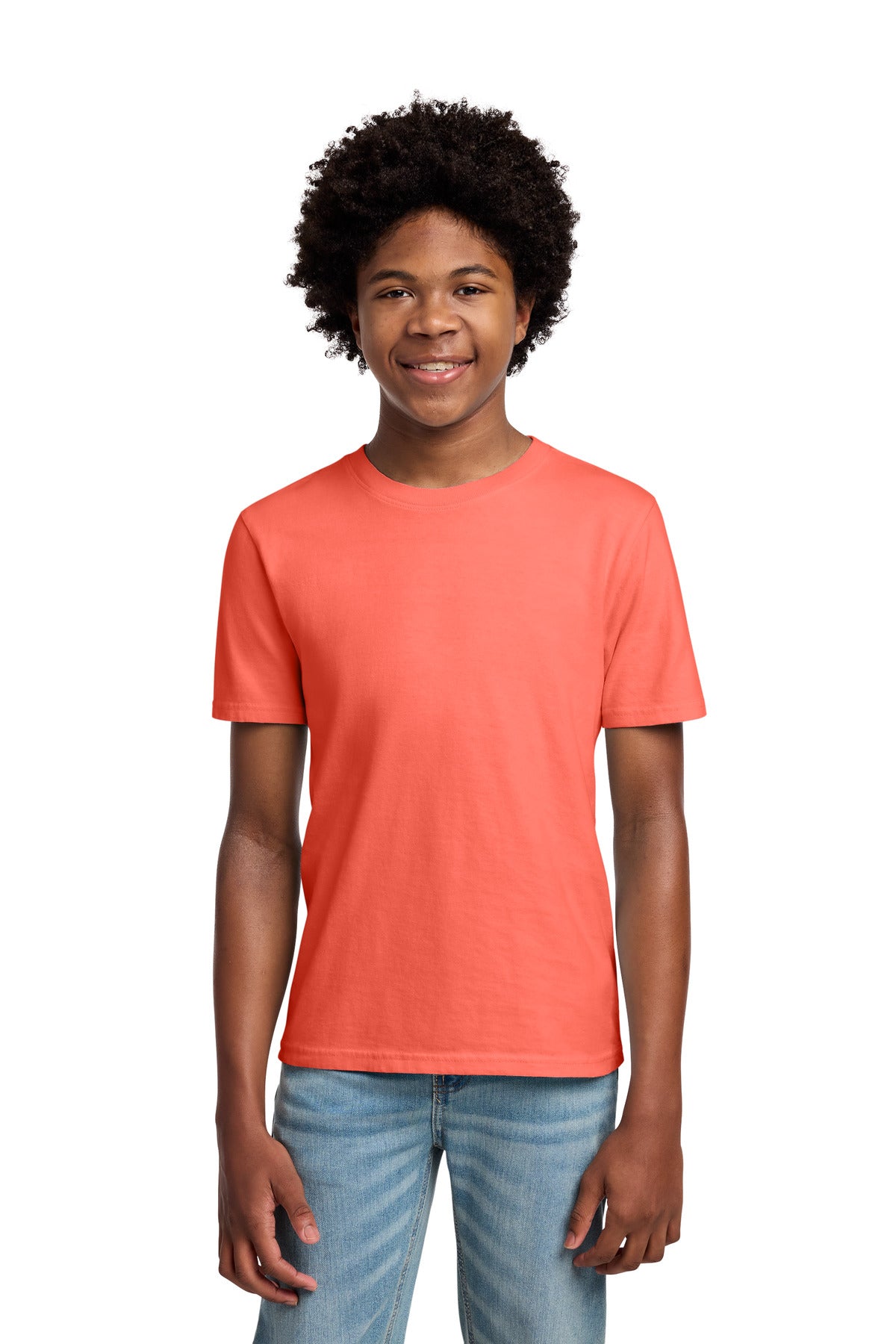 Port & Co Youth Beach Wash Garment-Dyed Tee