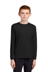 Port & Co Youth Long Sleeve Performance Tee