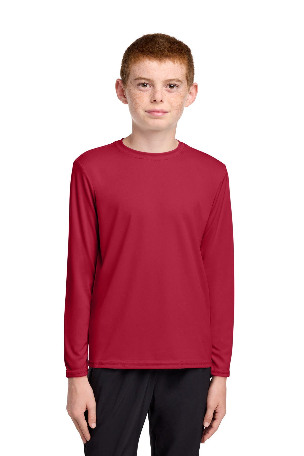 Port & Co Youth Long Sleeve Performance Tee