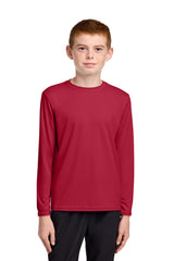 Port & Co Youth Long Sleeve Performance Tee