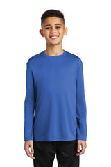 Port & Co Youth Long Sleeve Performance Tee