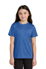Port & Co Youth Heather Performance Tee