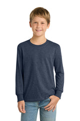 Port & Co Youth Long Sleeve Core Cotton Tee