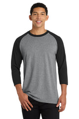 Port & Co Core Blend 3/4-Sleeve Raglan Tee