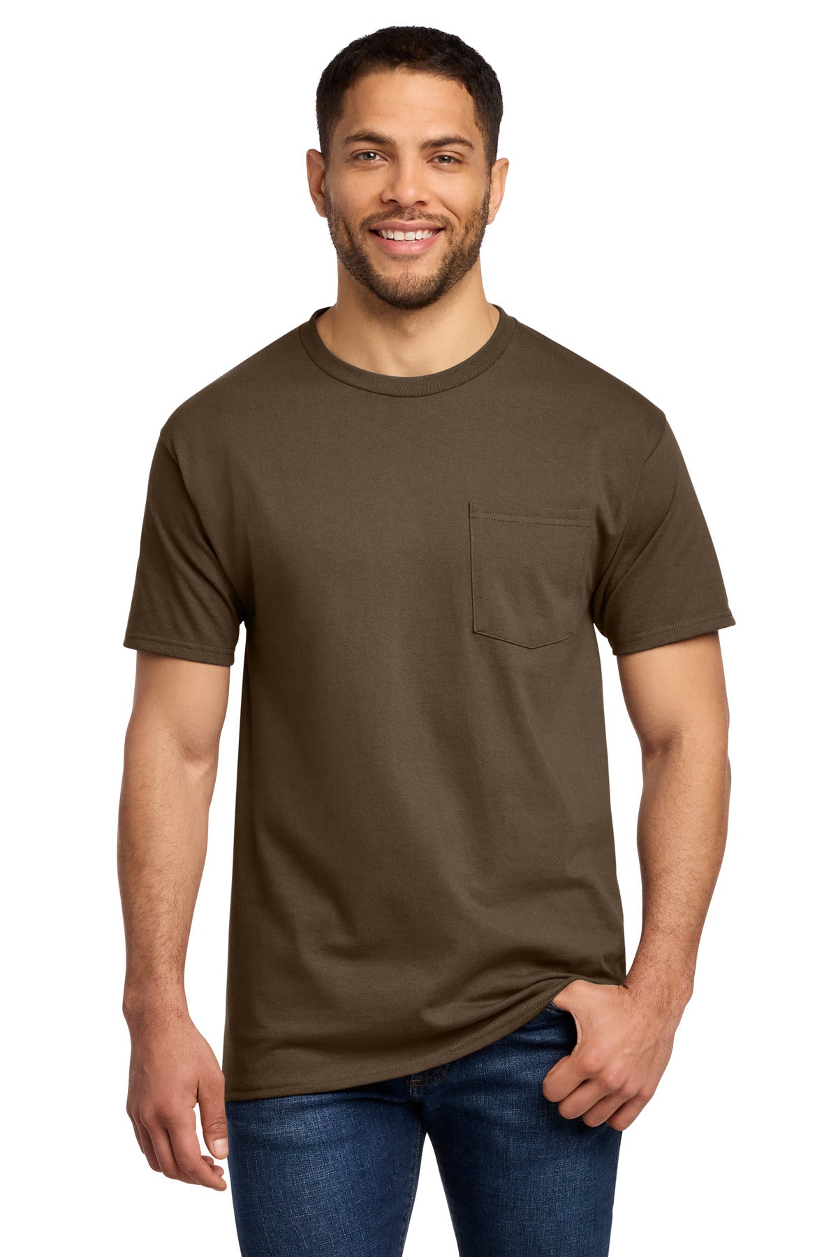 Port & Co Essential Pocket Tee
