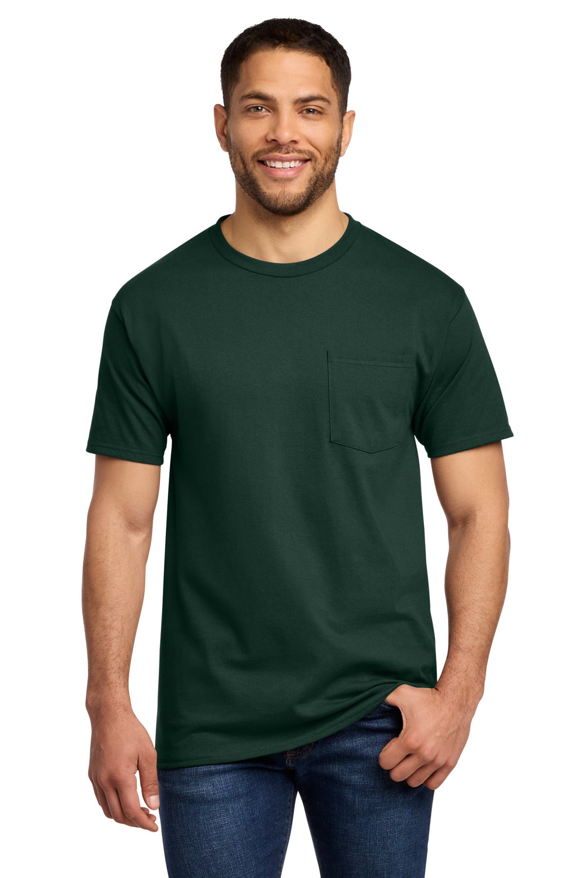 Port & Co Essential Pocket Tee
