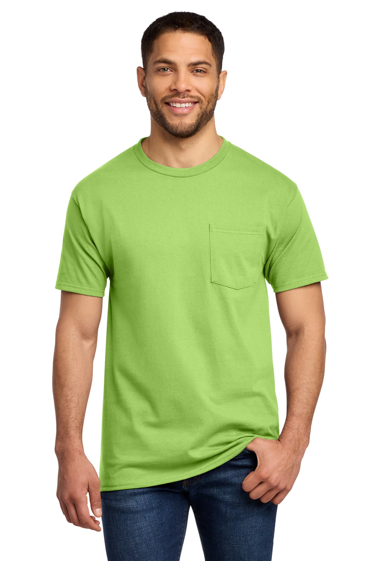 Port & Co Essential Pocket Tee