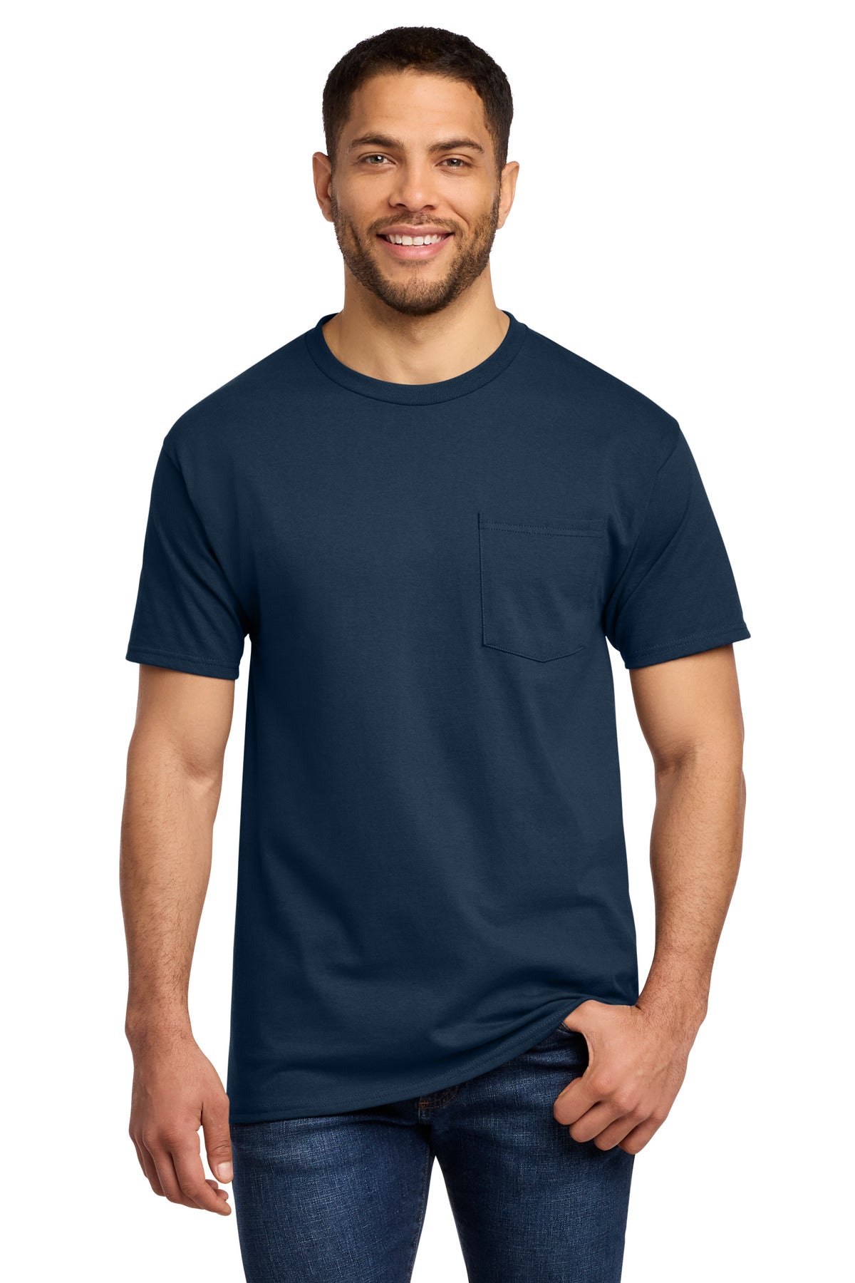 Port & Co Essential Pocket Tee
