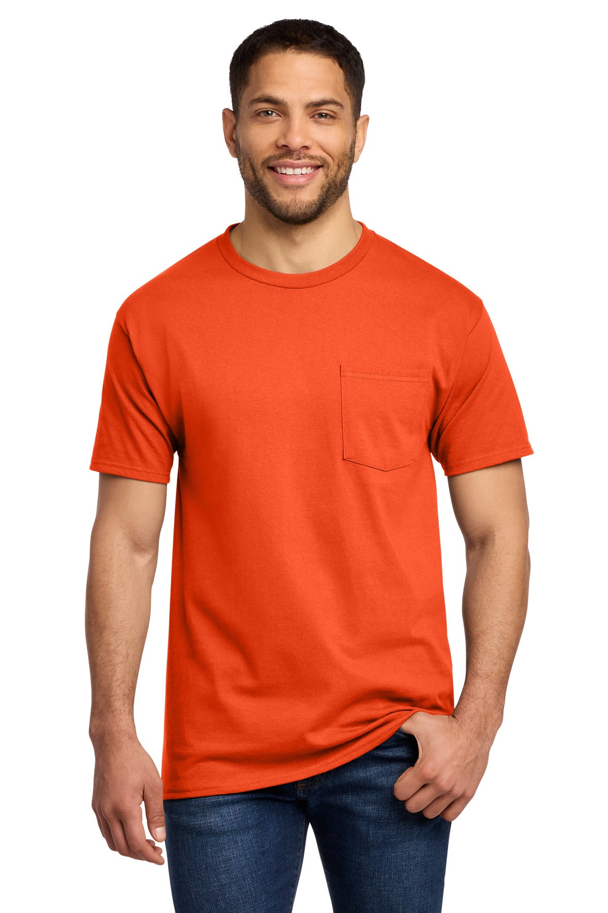 Port & Co Essential Pocket Tee