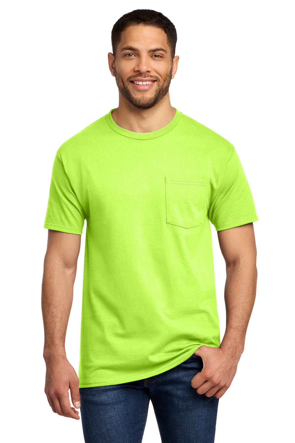 Port & Co Essential Pocket Tee