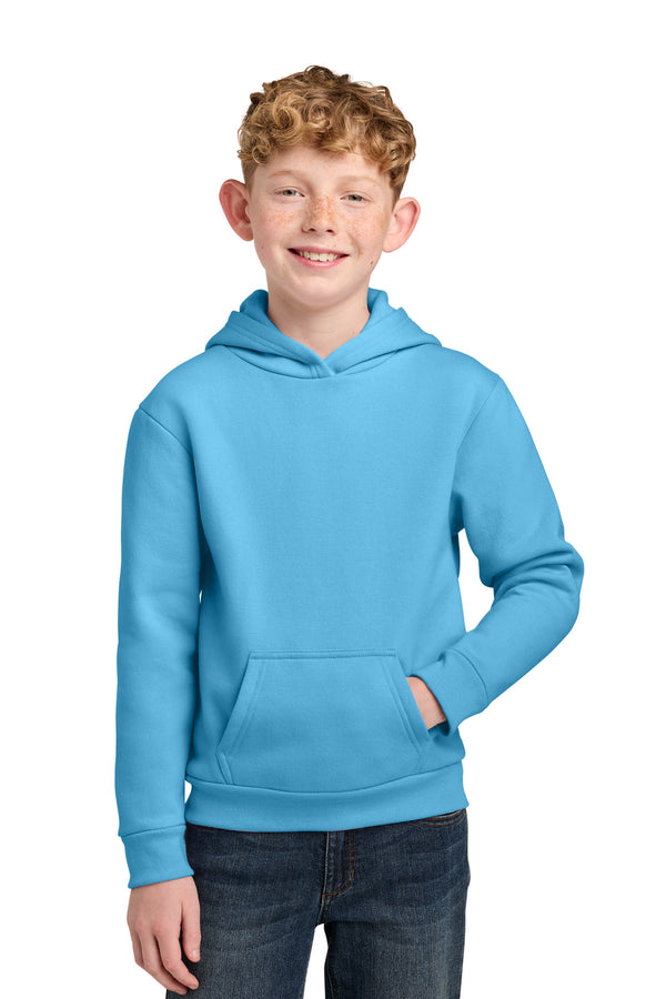 Port & Co Youth Easy Fleece Pullover Hooded Sweatshirt